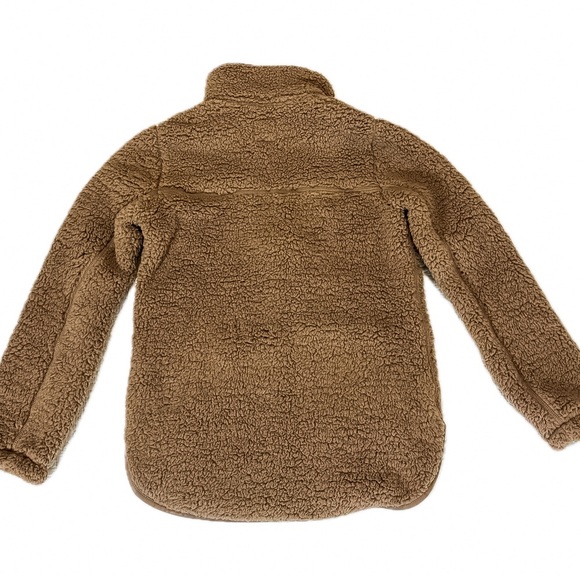Abercrombie & Fitch Brown Sherpa Sweater - Picture 2 of 2